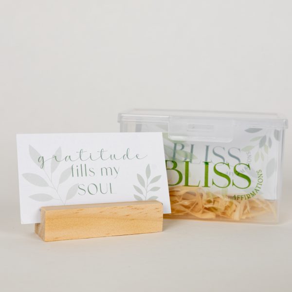 embrace yoga bliss affirmation cards